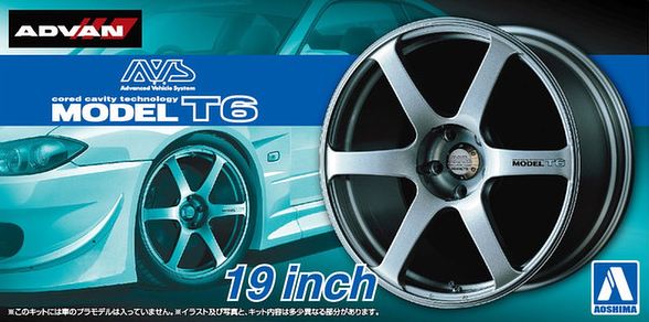 05379  дополнения из пластика  AVS Model T6 19inch  (1:24)