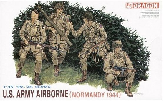 6010  фигуры  U.S. Army Airborne (Normandy 1944)  (1:35)