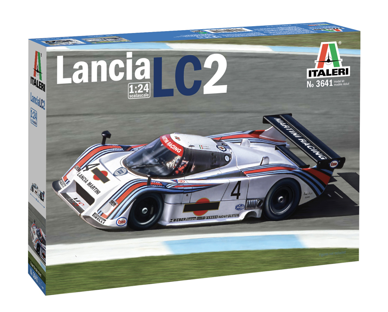 3641  автомобили и мотоциклы  LANCIA LC2  (1:24)