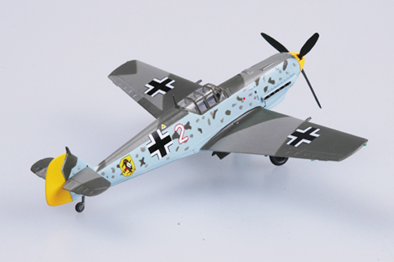 37281  авиация  Мессершмитт BF-109Е-3 JG51 (1:72)