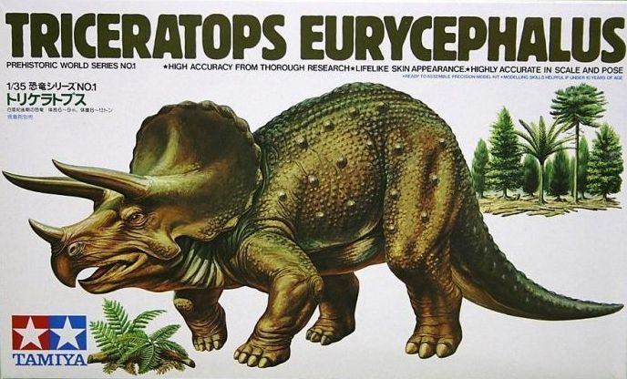 60201  фигура  Triceratops Eurycephalus  (1:35)