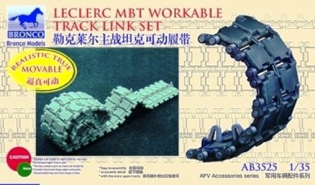 AB3525  траки наборные  Leclerc MBT Workable Track Link (1:35)