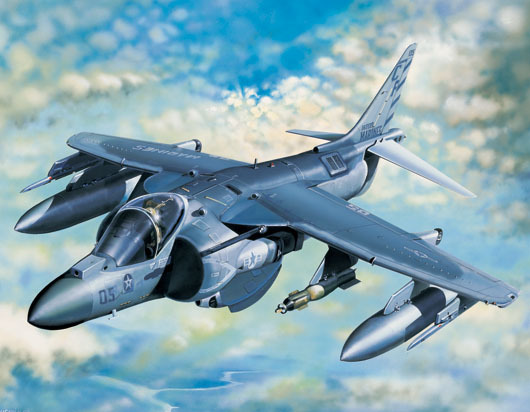 02286  авиация  AV-8B Harrier II Plus  (1:32)