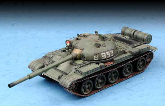 07146  техника и вооружение  Russian Танк-62 Main Battle Tank Mod.1962  (1:72)