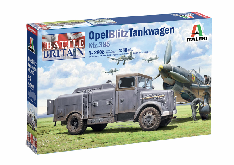 2808  техника и вооружение  Opel Blitz Kfz385 Tankwagen  (1:48)